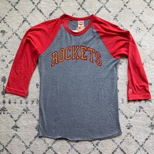 NWT Houston Rockets Baseball T-Shirt 🏀